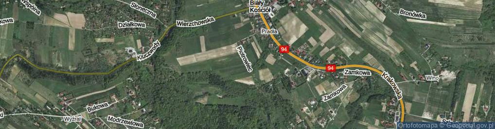 Zdjęcie satelitarne Piotrowiec ul.